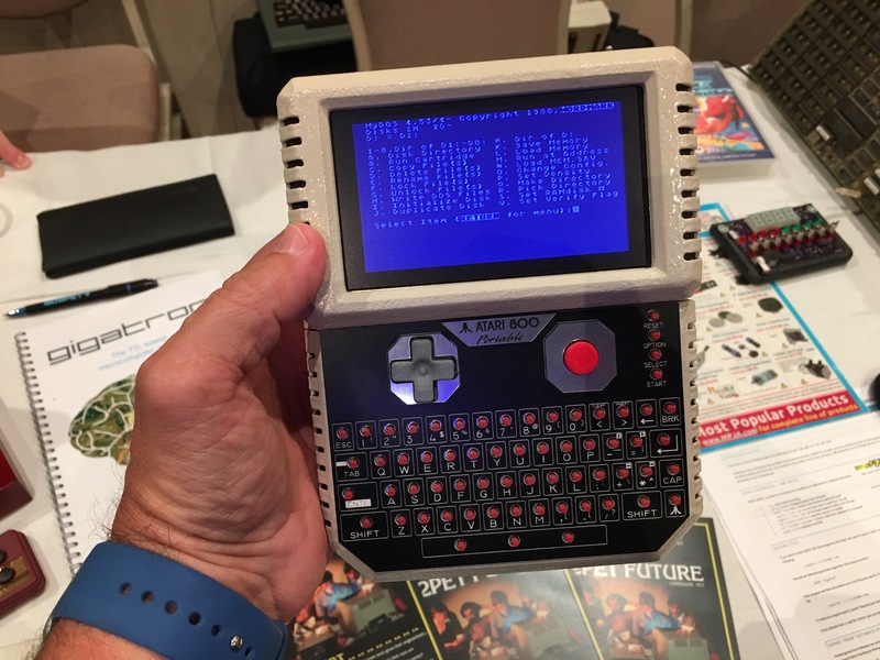 Ben Heck's portable Atari 800